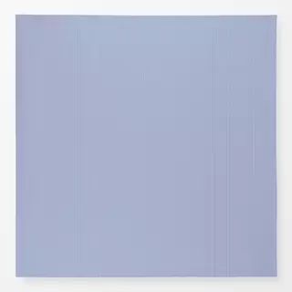 Tischdecke Linien blau weiß