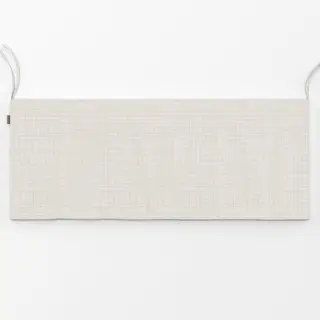 Bankauflage Summer Checks Beige