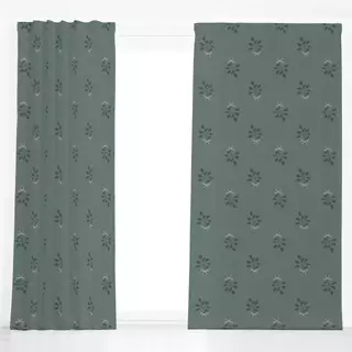 Dekovorhang Soft Xmas Zarter Zweig