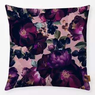 Kissen Barocke Winter Blumen 1
