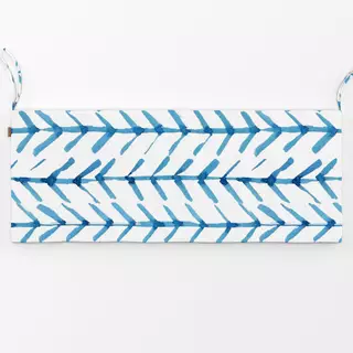 Bankauflage Blaue Pfeile