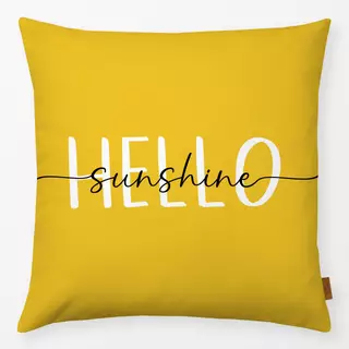 Kissen Hello Sunshine - Gelb