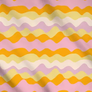 Meterware Retro 70s Wavy Summer Day 1