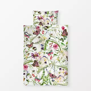Bettwäsche Kunterbunte Wildblumen Wiese