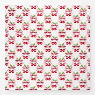 Tischdecke Kirsch Schleife Sommer Liebe 3