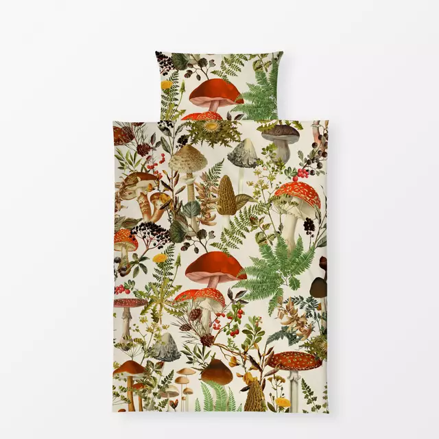 Bettwäsche Herbst Wald von Uta Naumann