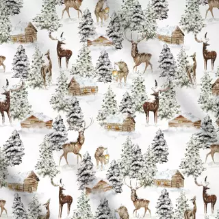 Meterware Winter Wunderland 3