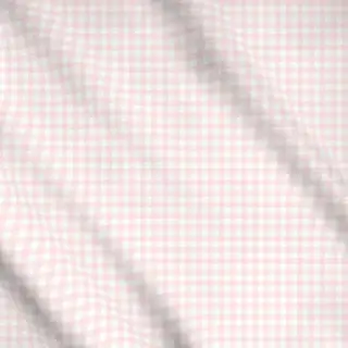 Meterware Sommer Karo Pink Weiß