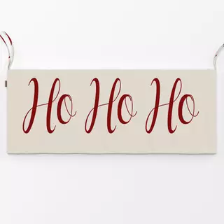 Bankauflage Ho Ho Ho  1
