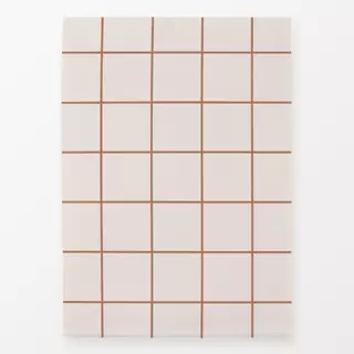 Geschirrtücher Blush Teracotta Karo