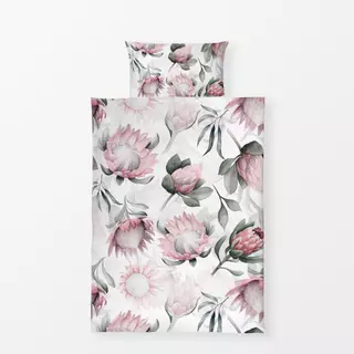 Bettwäsche Pastel Protea Muster
