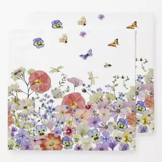 Servietten Wildeste Wildblumen Wiese