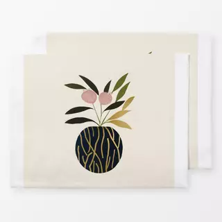 Tischset Blumen in Vase