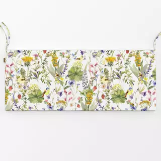 Bankauflage Bunte Wild- und Wiesenblumen