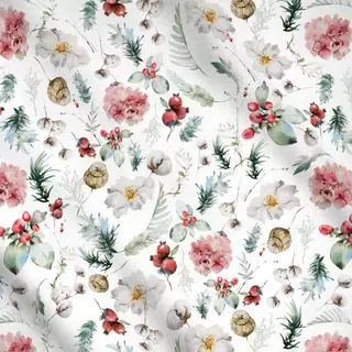 Meterware Zauberhafter Wintergarten 2