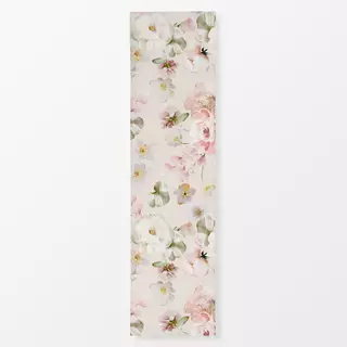 Tischläufer Vintage Sommer Blumen Rosa