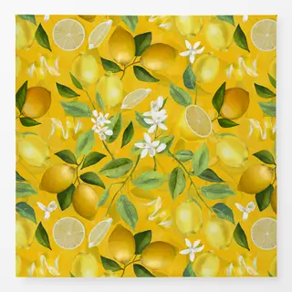 Tischdecke Zitronen Limonade 1