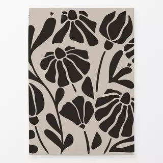 Geschirrtücher Blockprint Sommer Blumen 1