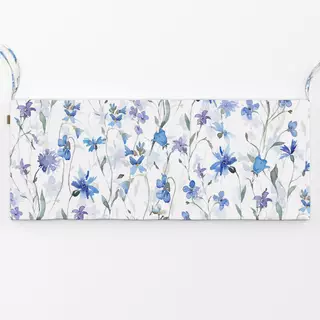Bankauflage Blaue Glockenblumen Wiese