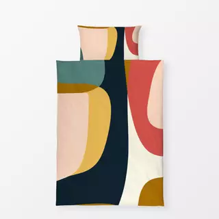 Bettwäsche Herbst Abstrakt