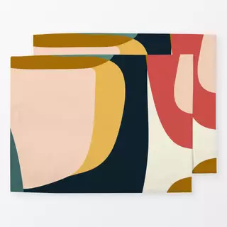 Tischset Herbst Abstrakt