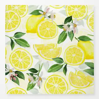 Tischdecke Zitronen Sorbet