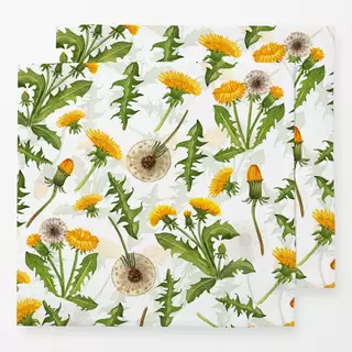 Servietten Löwenzahn und Pusteblume