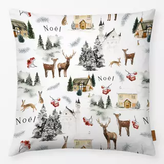Kissen Winterweiße Weihnacht Noel