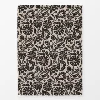 Geschirrtücher Blockprint Sommer Blumen 4