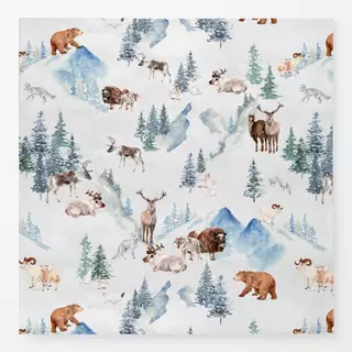 Tischdecke Winter Wunderland 1