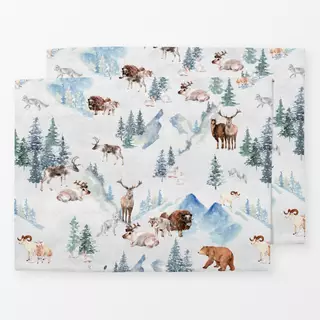 Tischset Winter Wunderland 1