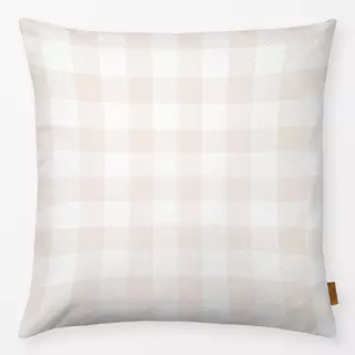 Kissen Pink Weiß Gingham Grid 2
