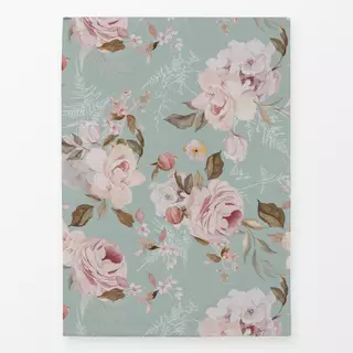 Geschirrtücher Wasserfarben Vintage-Rosen