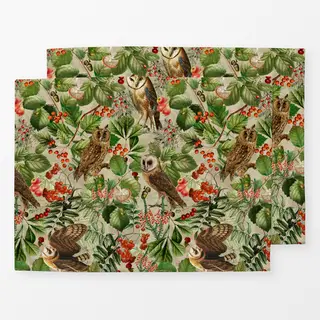 Tischset Dunkel Beige