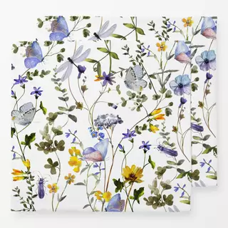 Servietten Wildeste Wildblumen Wiese 4