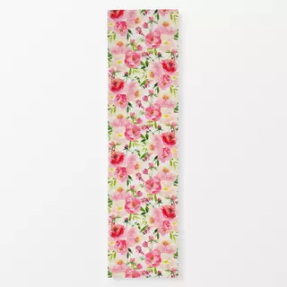 Tischläufer Pink Sommer Blumen