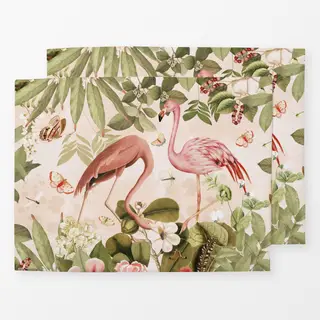 Tischset Flamingos im Dschungel