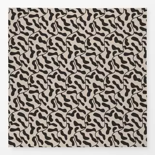 Tischdecke Blockprint Sommer Blumen 5