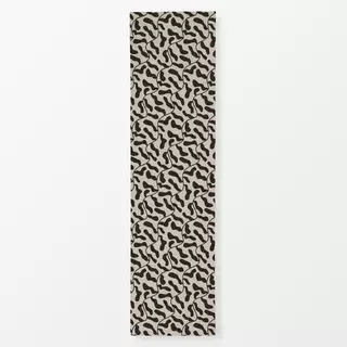 Tischläufer Blockprint Sommer Blumen 5