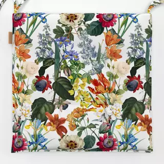 Sitzkissen Vintage Blumen Garten