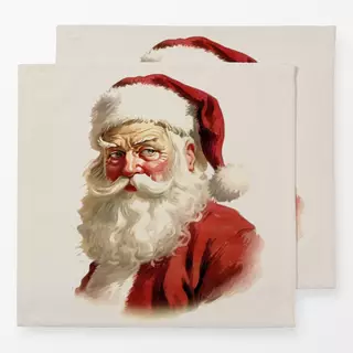 Servietten Vintage Weihnachtsmann