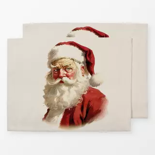 Tischset Vintage Weihnachtsmann