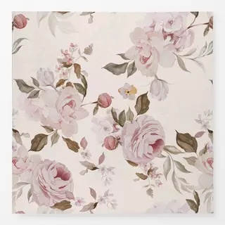 Tischdecke Sommer Vintage Rosen Blush