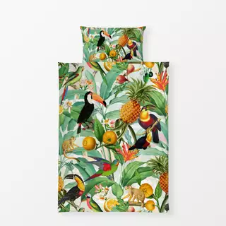 Bettwäsche Tropischer Jungle Garten 2