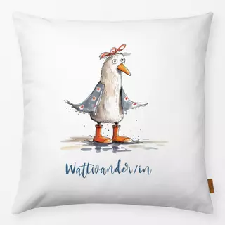 Kissen Wattwander/in