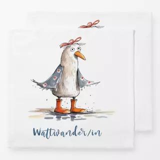 Servietten Wattwander/in