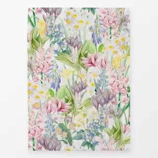 Geschirrtücher Frühlings Vintage Blumen