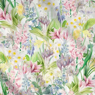 Meterware Frühlings Vintage Blumen