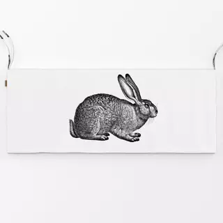 Bankauflage Vintage Osterhase 1