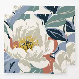 Servietten Midcentury Modern Floral